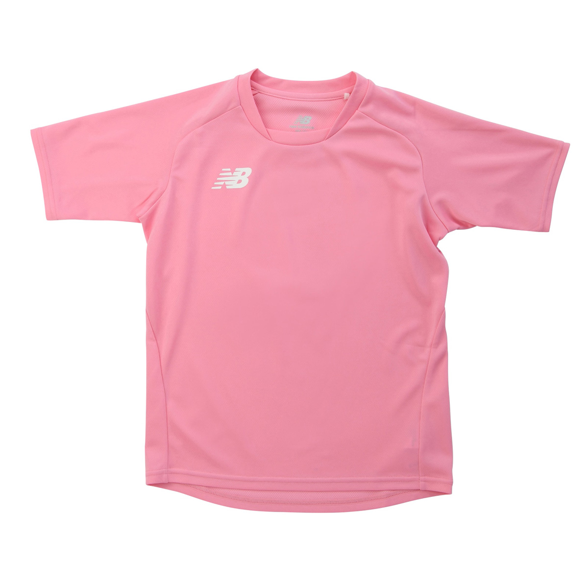 ブランド: ニューバランス分 類: ジュニア Tシャツ商 品 名: ゲームシャツ素材: ポリエステル100%生 産 国: 中国ワンポイントロゴプリントのシンプルなジュニア用シャツ。New Balanc